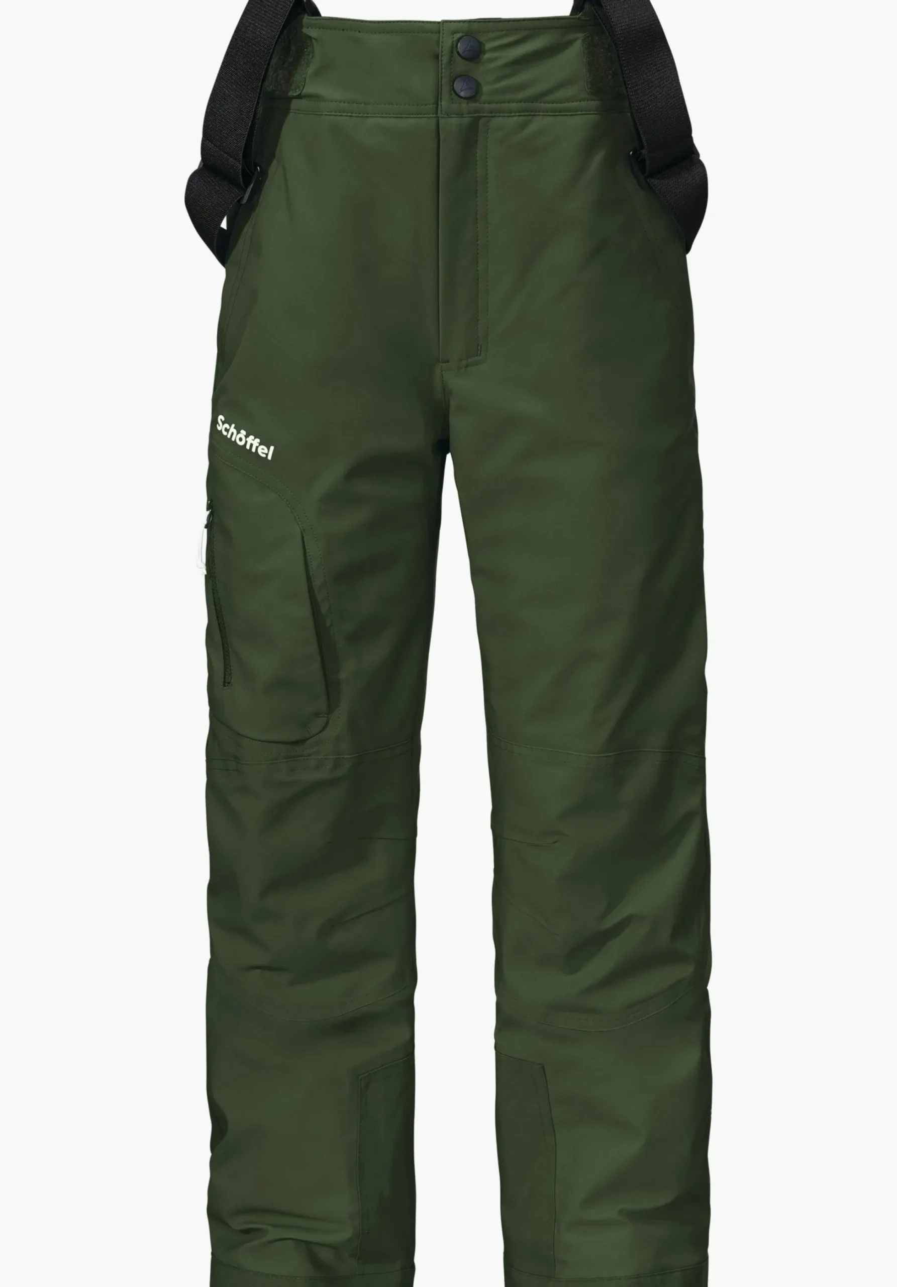 CHILDREN SCHÖFFEL Ski<Ski pants with adjustable braces orange
