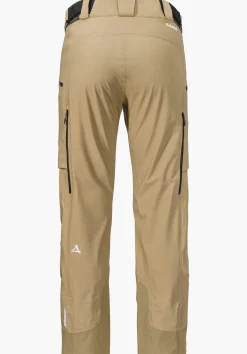 MEN SCHÖFFEL Ski Tour|Skiing|Mountaineering|Pants Long<Ski touring pants with 4-way stretch beige