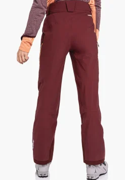 WOMEN SCHÖFFEL Ski Tour|Skiing|Mountaineering|Pants Long<Ski touring pants with 4-way stretch red