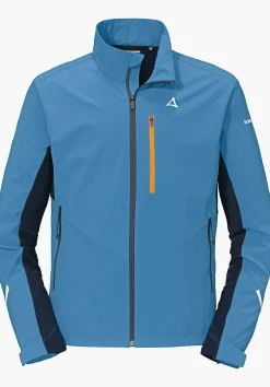 MEN SCHÖFFEL Trek & Hike|Outdoor Jackets<Softshell jacket in performance material orange