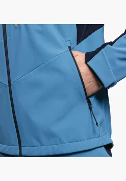 MEN SCHÖFFEL Trek & Hike|Outdoor Jackets<Softshell jacket in performance material orange