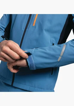 MEN SCHÖFFEL Trek & Hike|Outdoor Jackets<Softshell jacket in performance material orange