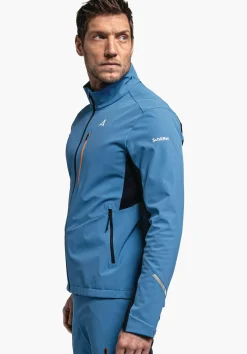 MEN SCHÖFFEL Trek & Hike|Outdoor Jackets<Softshell jacket in performance material orange