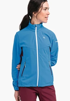 WOMEN SCHÖFFEL Trek & Hike|Outdoor Jackets<Softshell jacket in performance material green