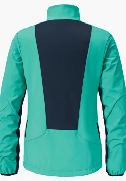 WOMEN SCHÖFFEL Trek & Hike|Outdoor Jackets<Softshell jacket in performance material green