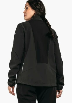 WOMEN SCHÖFFEL Outdoor Jackets<Softshell jacket in performance material green