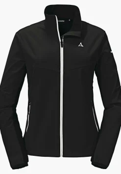 WOMEN SCHÖFFEL Outdoor Jackets<Softshell jacket in performance material green