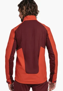 MEN SCHÖFFEL Trek & Hike|Outdoor Jackets<Softshell jacket in performance material orange