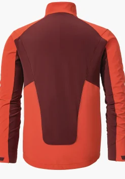 MEN SCHÖFFEL Trek & Hike|Outdoor Jackets<Softshell jacket in performance material orange