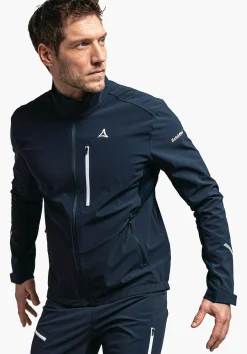 MEN SCHÖFFEL Trek & Hike|Outdoor Jackets<Softshell jacket in performance material orange