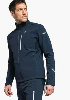 MEN SCHÖFFEL Trek & Hike|Outdoor Jackets<Softshell jacket in performance material orange