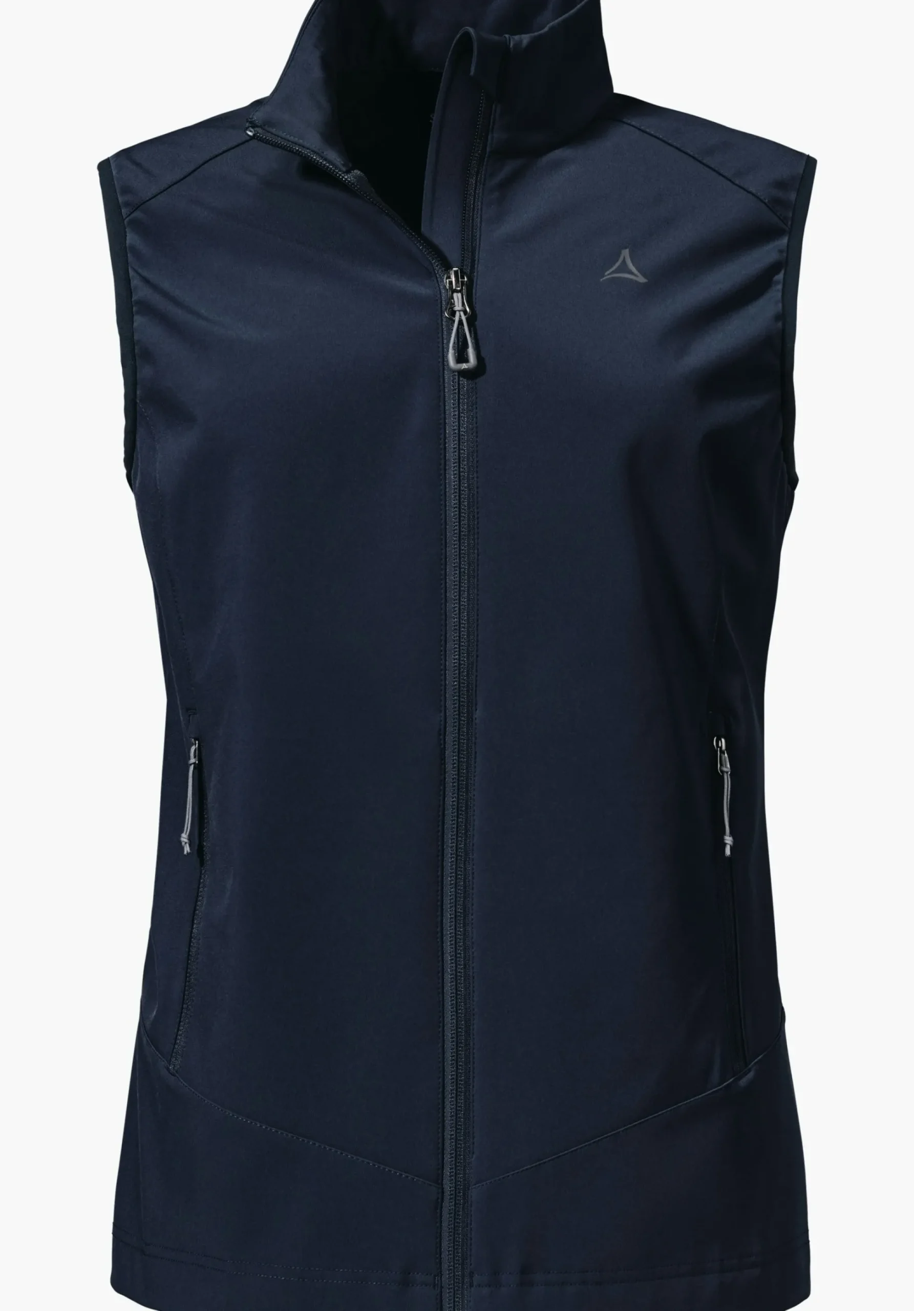 WOMEN SCHÖFFEL <Softshell vest in purist design orange