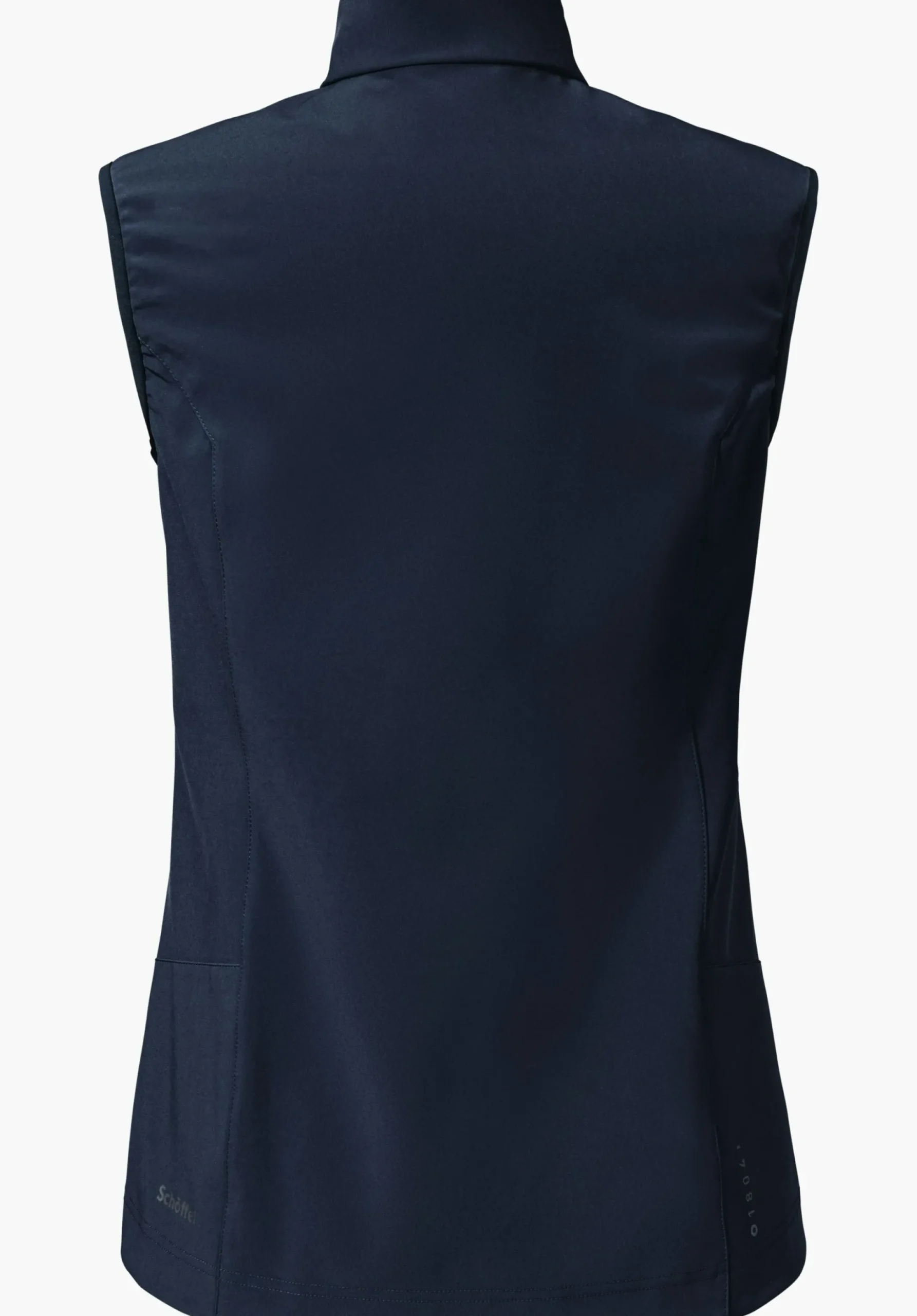 WOMEN SCHÖFFEL <Softshell vest in purist design orange