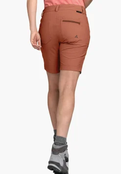 WOMEN SCHÖFFEL Trek & Hike|Pants Short<Sporty, comfortable hiking shorts red