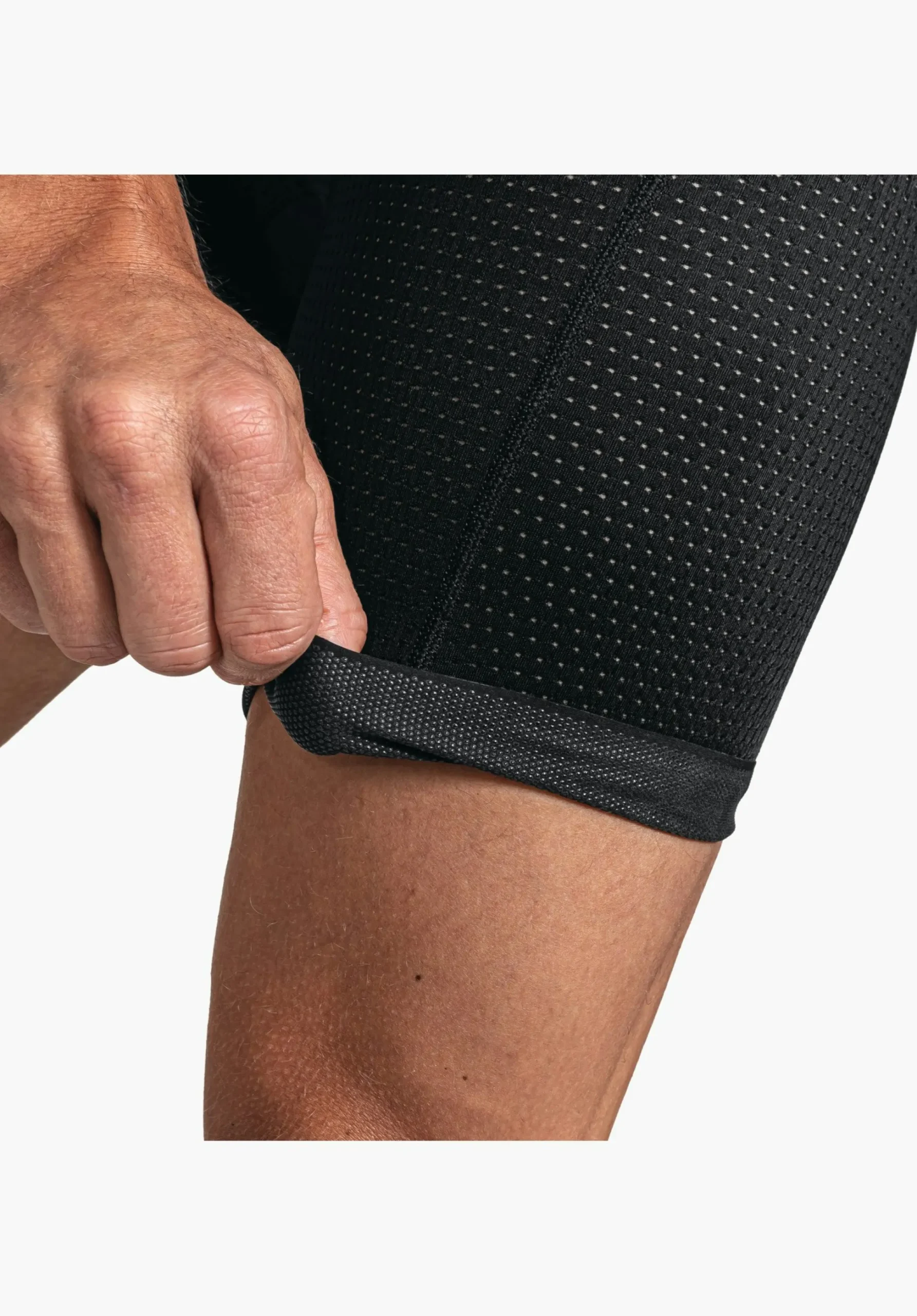 MEN SCHÖFFEL Bike|Inner Pants<Sporty cycling inner pants with suspenders black