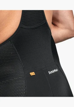 MEN SCHÖFFEL Bike|Inner Pants<Sporty cycling inner pants with suspenders black
