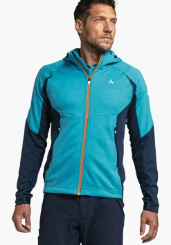 MEN SCHÖFFEL Trek & Hike<Sporty, quick-drying fleece blue