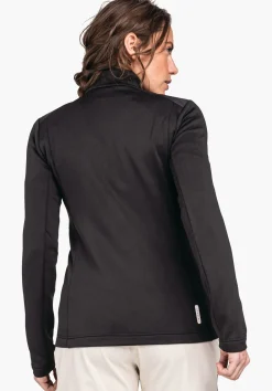 WOMEN SCHÖFFEL Skiing<Sporty recycled fleece jacket red