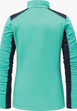 WOMEN SCHÖFFEL Skiing<Sporty recycled fleece jacket red