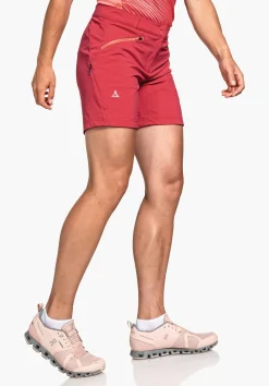 WOMEN SCHÖFFEL Pants Short|Trek & Hike<Sporty shorts, great freedom of movement red