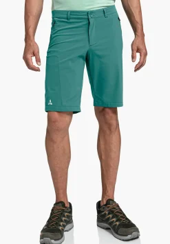 MEN SCHÖFFEL Trek & Hike|Pants Short<Sporty shorts, great freedom of movement grün