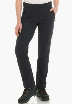 WOMEN SCHÖFFEL Trek & Hike|Pants Zip Off<Strong hiking pants with zip-off function purple