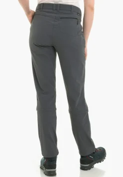 WOMEN SCHÖFFEL Trek & Hike|Pants Zip Off<Strong hiking pants with zip-off function purple