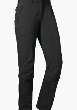 WOMEN SCHÖFFEL Trek & Hike|Pants Zip Off<Strong hiking pants with zip-off function purple