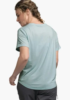 WOMEN SCHÖFFEL <Stylish & quick drying t-shirt weiß