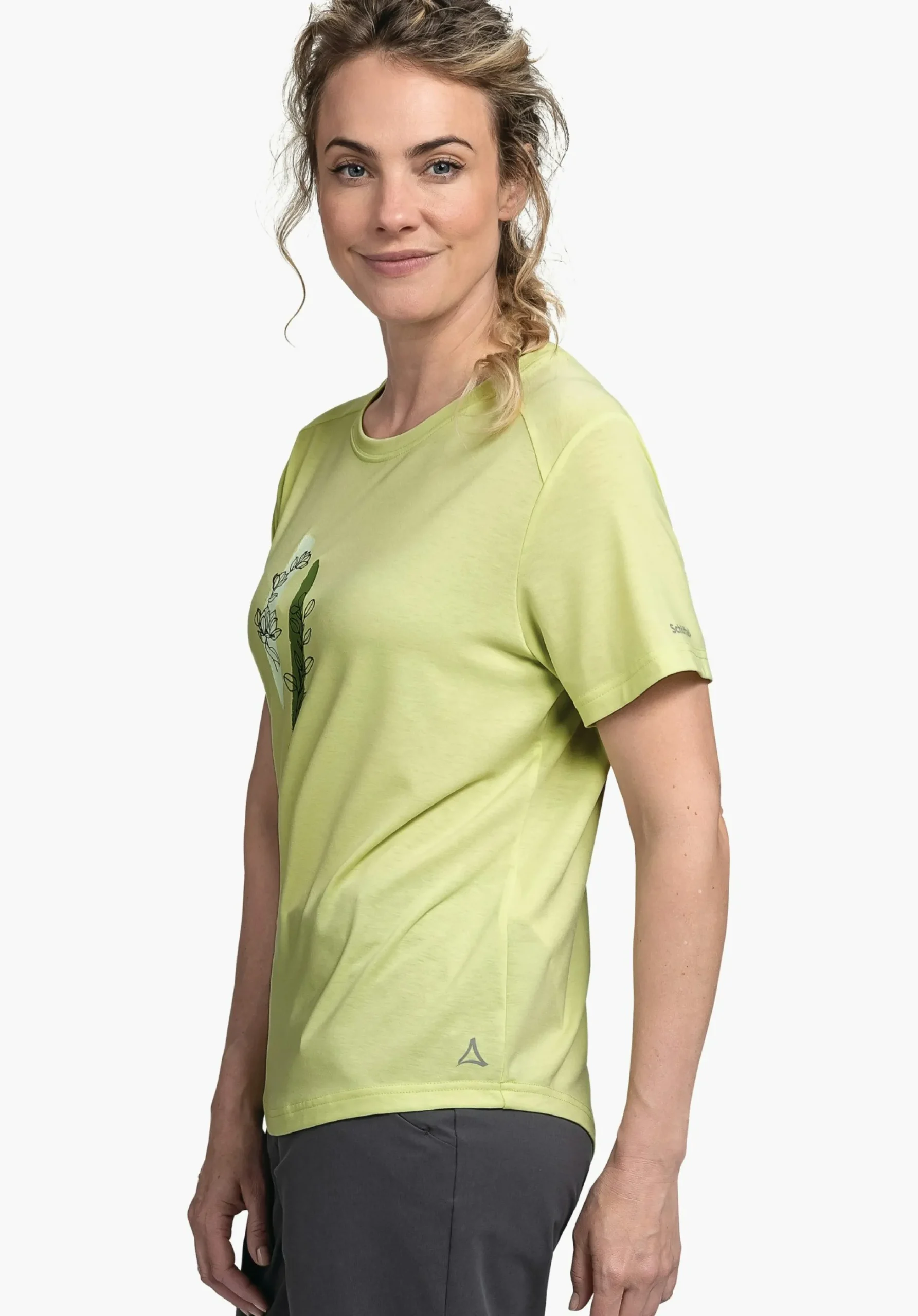WOMEN SCHÖFFEL <Stylish & quick drying t-shirt weiß