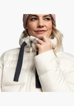 WOMEN SCHÖFFEL Travel/Leisure|Down- / Thermojacket<Stylish & super lightweight down coat white