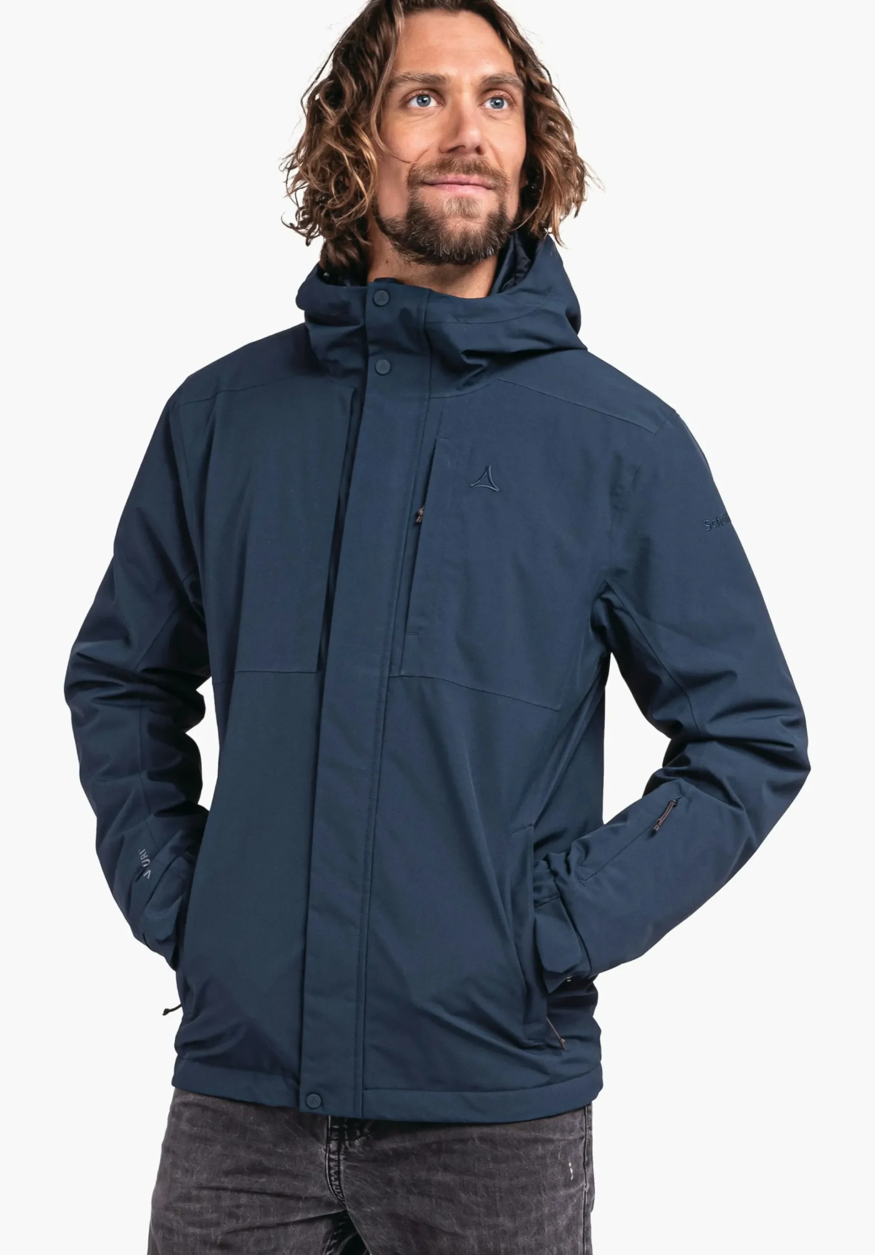 MEN SCHÖFFEL Travel/Leisure|Outdoor Jackets<Stylish and waterproof insulation jacket brown