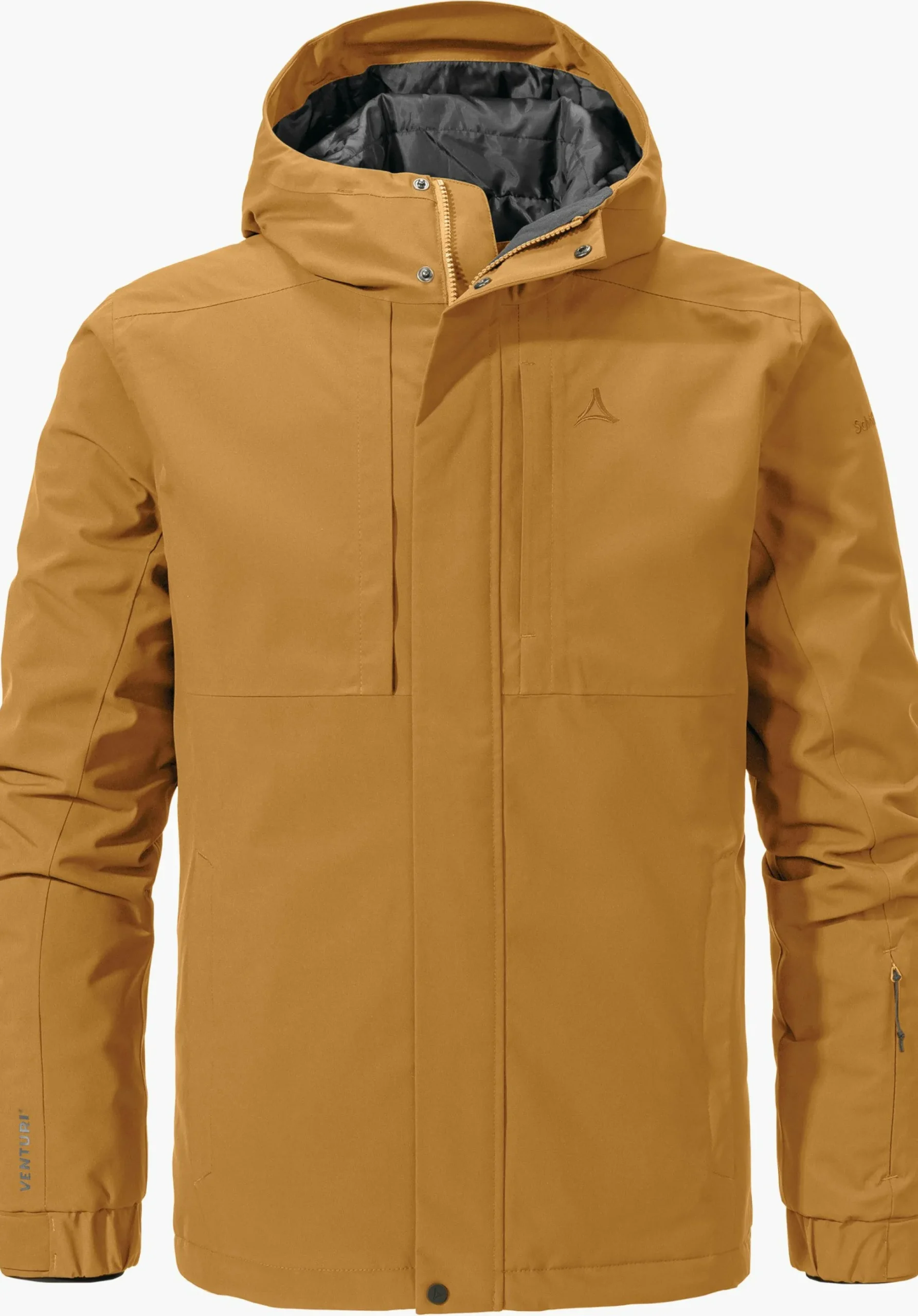 MEN SCHÖFFEL Outdoor Jackets|Travel/Leisure<Stylish and waterproof insulation jacket brown