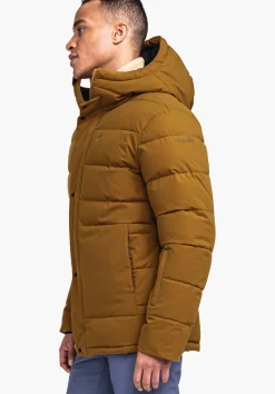 MEN SCHÖFFEL Travel/Leisure|Outdoor Jackets<Stylish jacket with recycled filling brown
