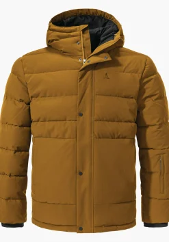 MEN SCHÖFFEL Travel/Leisure|Outdoor Jackets<Stylish jacket with recycled filling brown
