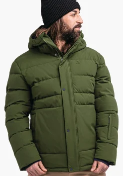 MEN SCHÖFFEL Travel/Leisure|Outdoor Jackets<Stylish jacket with recycled filling brown