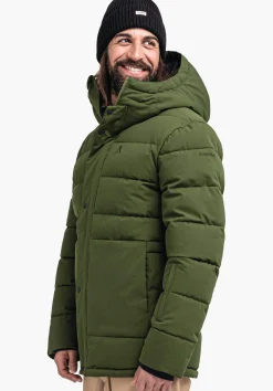 MEN SCHÖFFEL Travel/Leisure|Outdoor Jackets<Stylish jacket with recycled filling brown