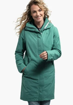 WOMEN SCHÖFFEL Travel/Leisure|Parka / Coat<Stylish waterproof coat rosa