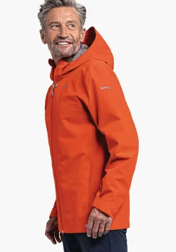 MEN SCHÖFFEL Outdoor Jackets<Super breathable hiking jacket blau