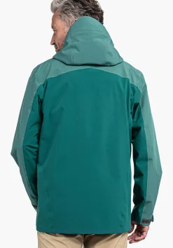 MEN SCHÖFFEL Outdoor Jackets<Super breathable hiking jacket blau