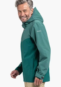 MEN SCHÖFFEL Outdoor Jackets<Super breathable hiking jacket blau