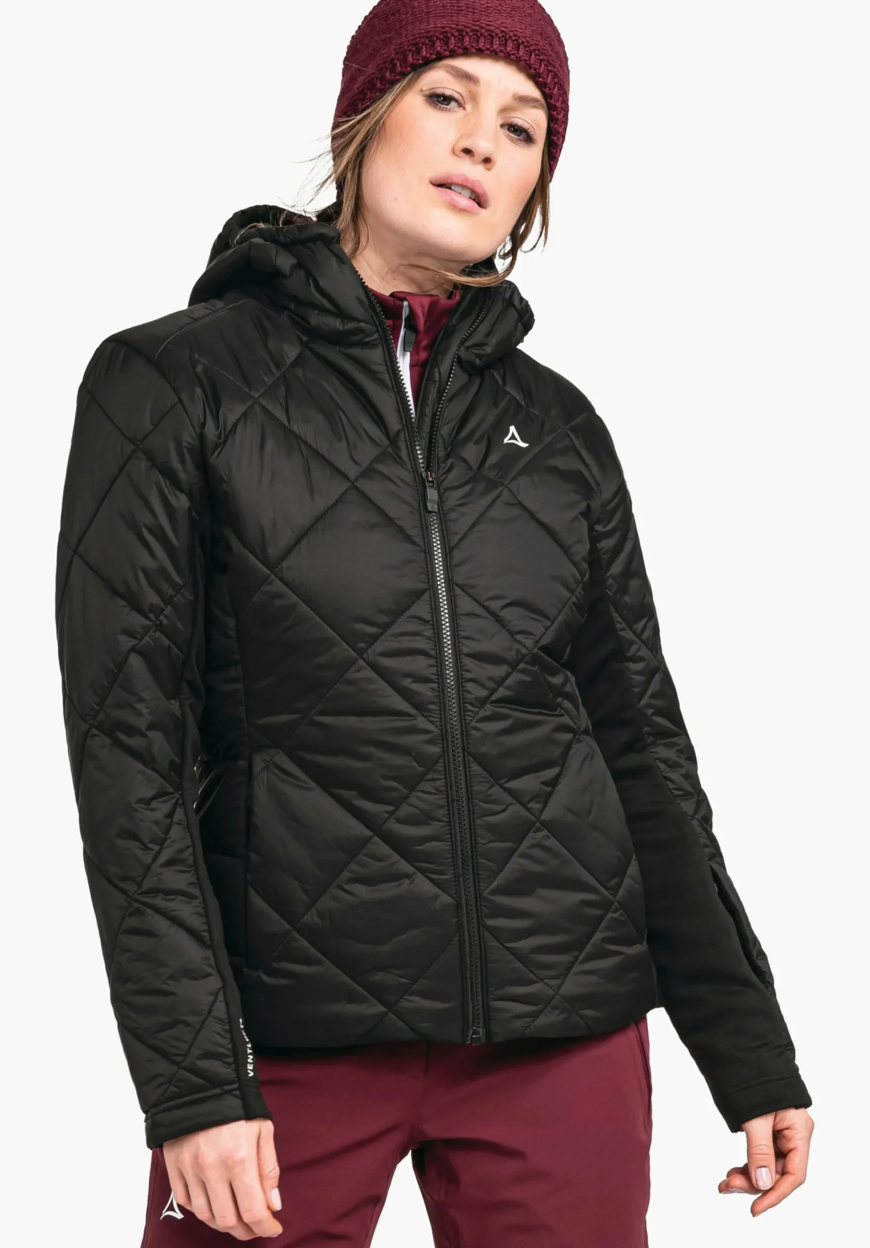 WOMEN SCHÖFFEL Skiing<Super light & warm ski insulation jacket red