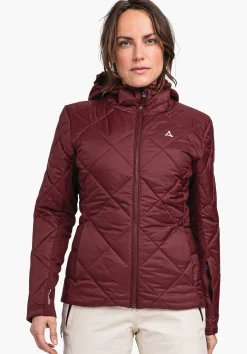 WOMEN SCHÖFFEL Skiing<Super light & warm ski insulation jacket red