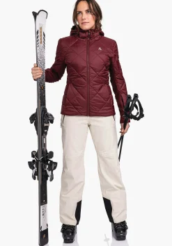 WOMEN SCHÖFFEL Skiing<Super light & warm ski insulation jacket red