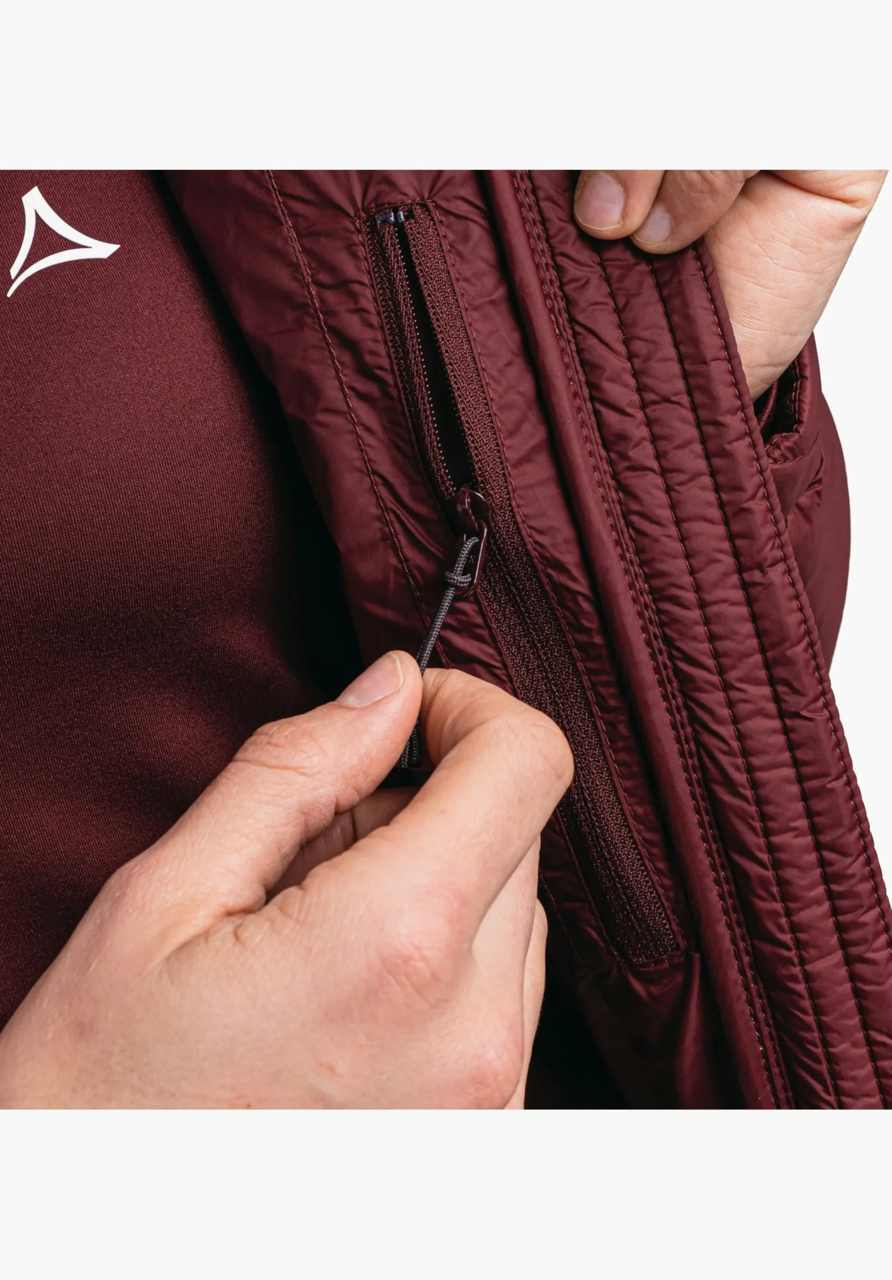 WOMEN SCHÖFFEL Skiing<Super light & warm ski insulation jacket red