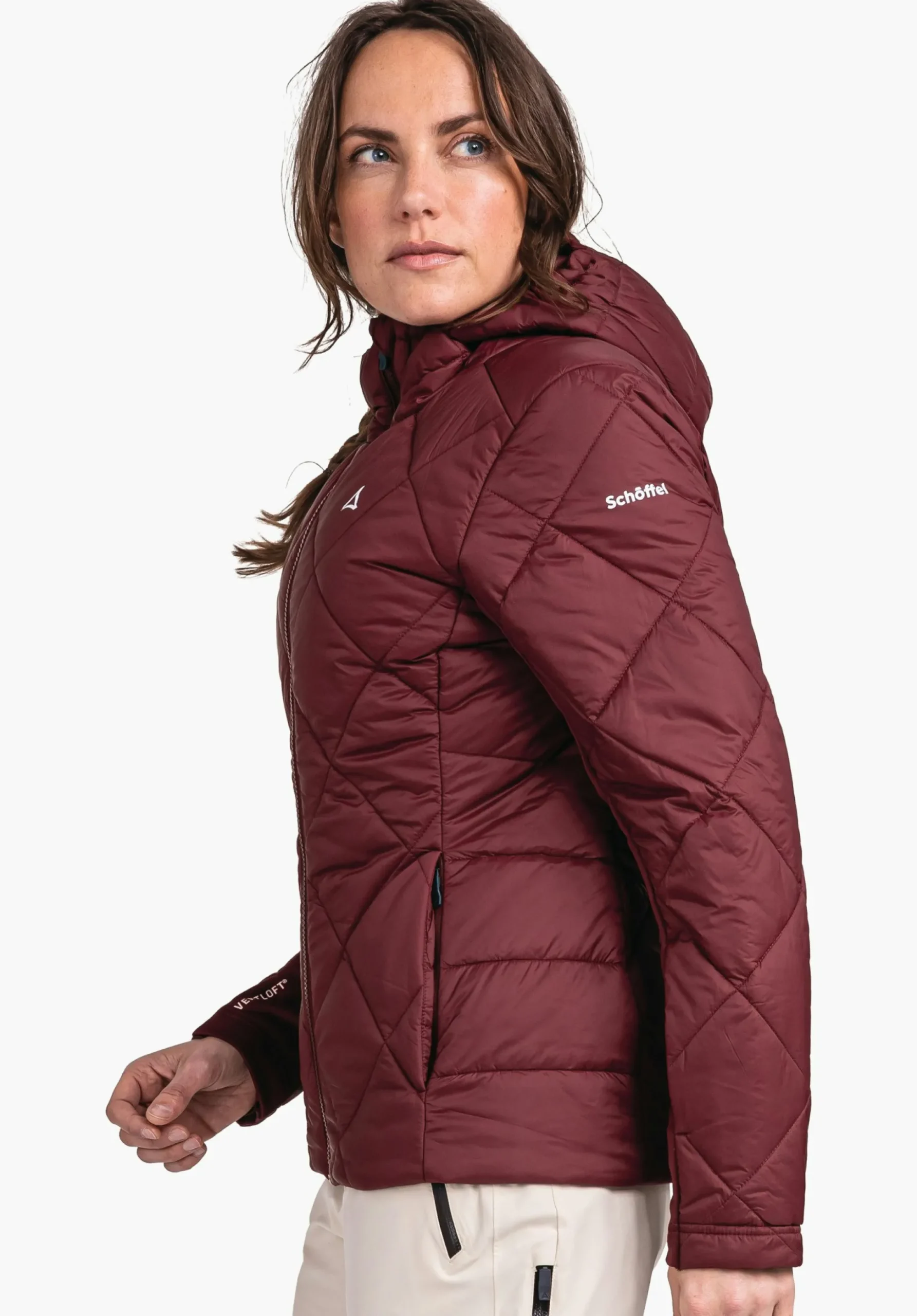 WOMEN SCHÖFFEL Skiing<Super light & warm ski insulation jacket red