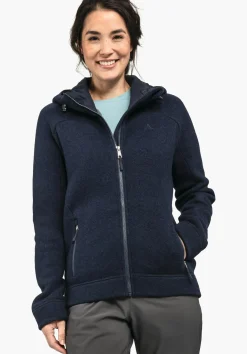 WOMEN SCHÖFFEL Travel/Leisure<Super warm fleece in natural fibres blue