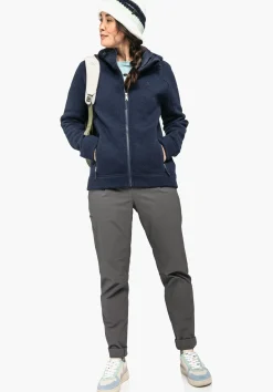 WOMEN SCHÖFFEL Travel/Leisure<Super warm fleece in natural fibres blue