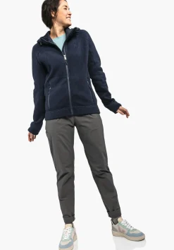 WOMEN SCHÖFFEL Travel/Leisure<Super warm fleece in natural fibres blue