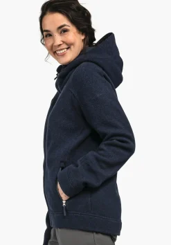 WOMEN SCHÖFFEL Travel/Leisure<Super warm fleece in natural fibres blue